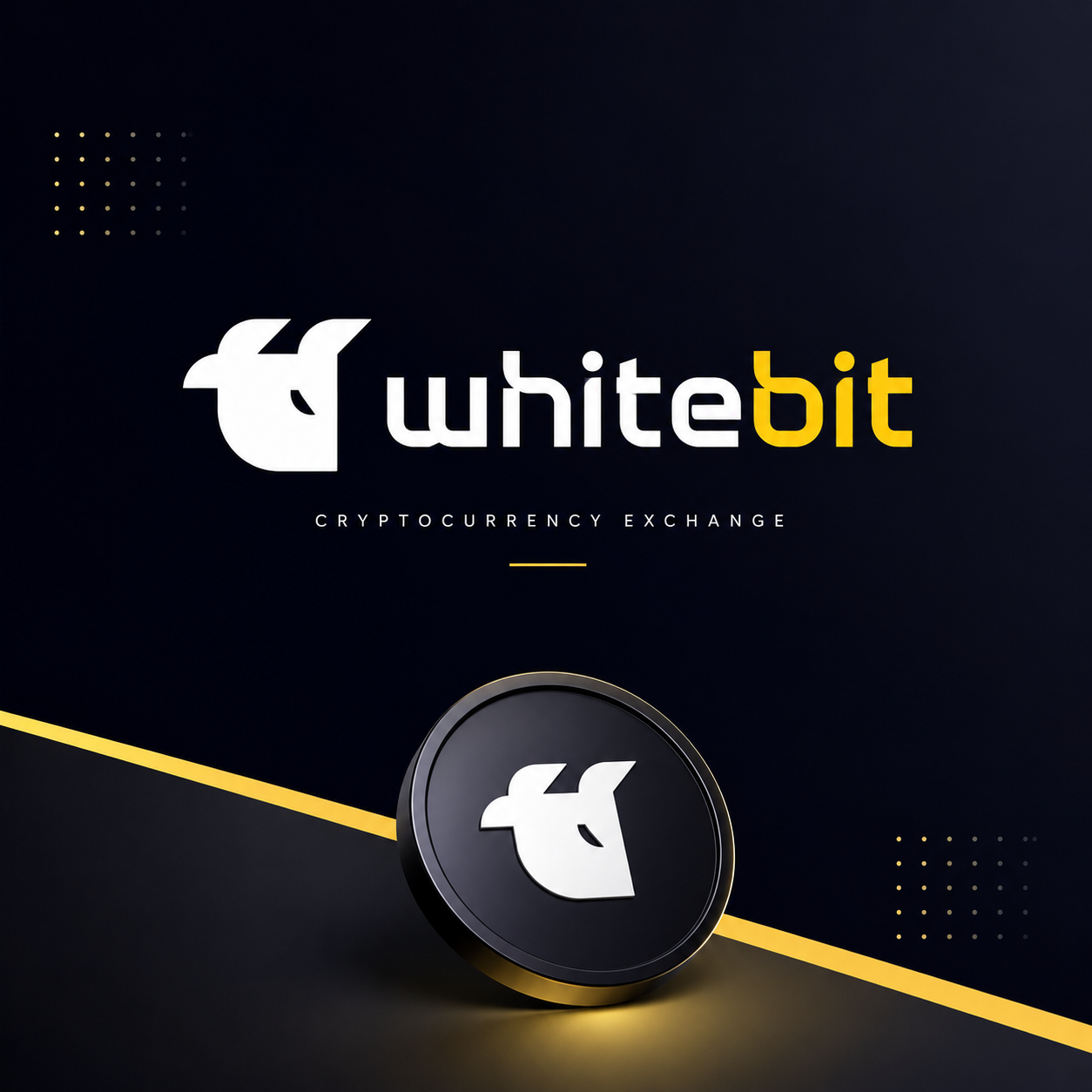 Secure whitebit login screen showing two-factor verification prompts